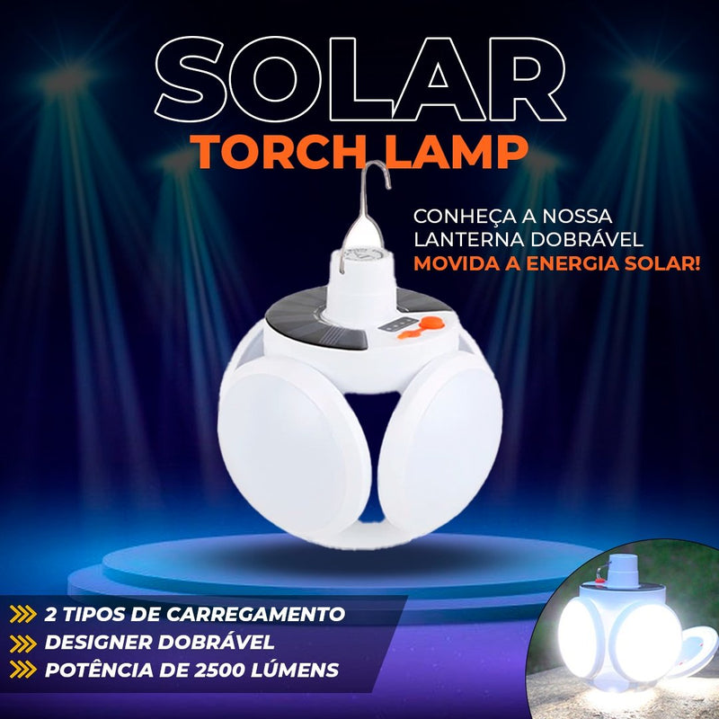 Solar Torch Lamp - Lâmpada Solar Portátil - achatudostore