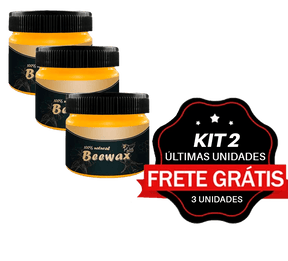 Super Cera Beewax - Cera Reparadora de Móveis de madeira - achatudostore