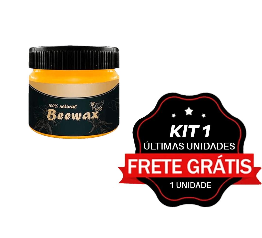 Super Cera Beewax - Cera Reparadora de Móveis de madeira - achatudostore