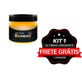 Super Cera Beewax - Cera Reparadora de Móveis de madeira - achatudostore