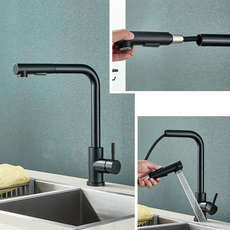 Torneira Gourmet Para Cozinha Flexível Clean Sink - achatudostore