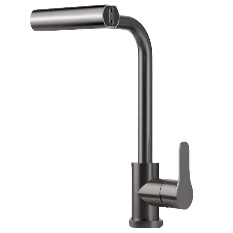 Torneira Gourmet para Cozinha Waterfall 360º 4 Modos Grey - achatudostore