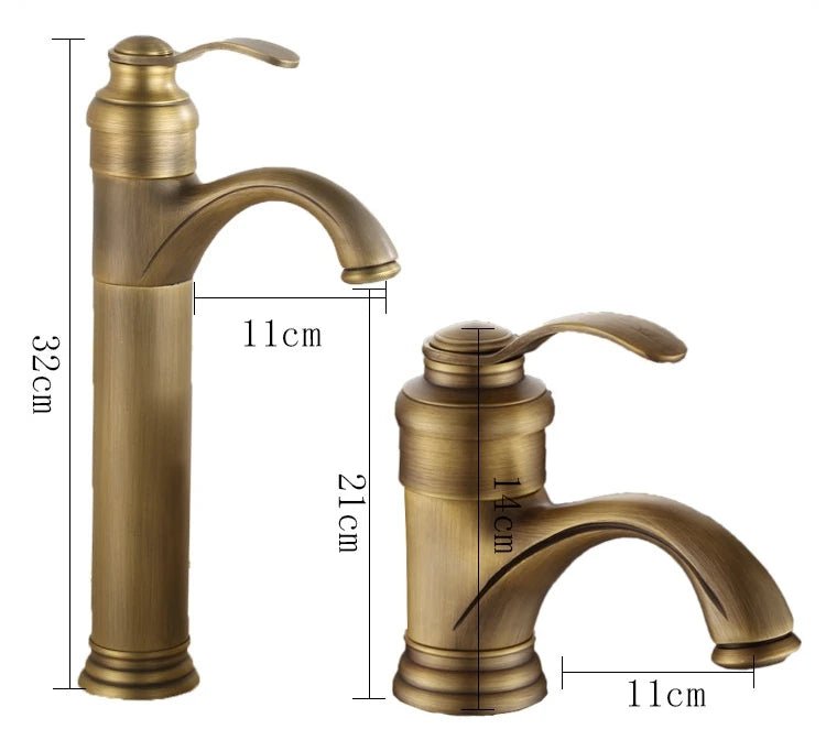 Torneira Premium para Banheiro RetroRevival - achatudostore