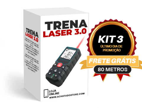 Trena Laser 3.0 - Trena Laser Digital Para Medir Distância